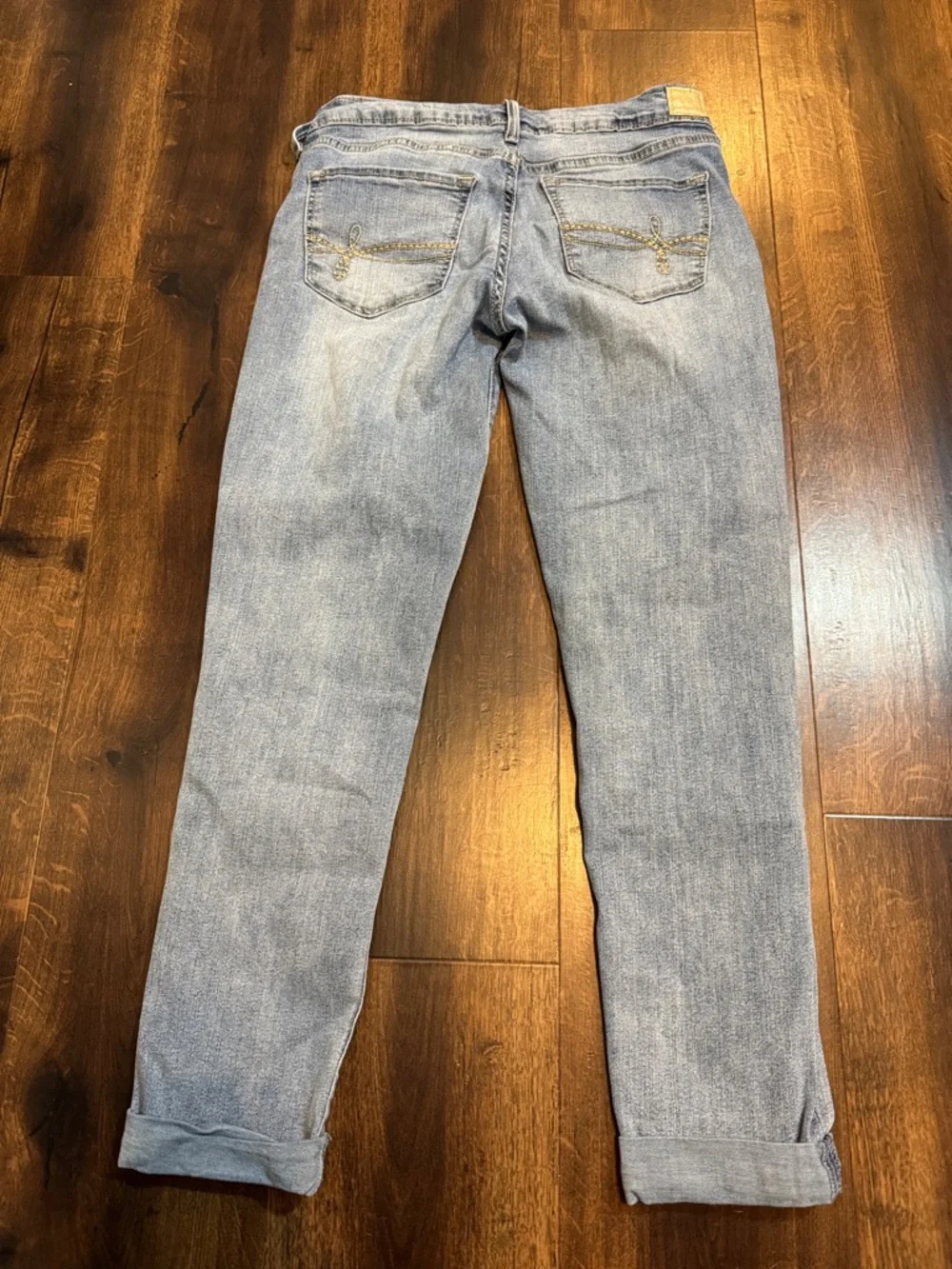 Denizen from Levi's Light Blue Distressed Boyfriend Jeans Size 25